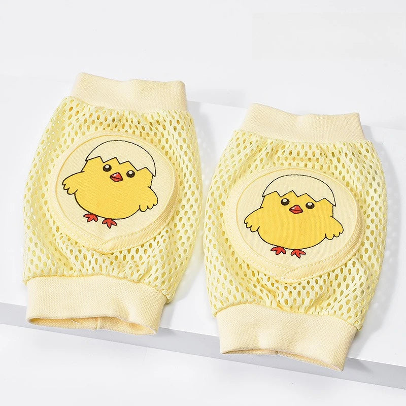Baby Knee Pads for Crawling – Breathable Anti-Slip Toddler Pair