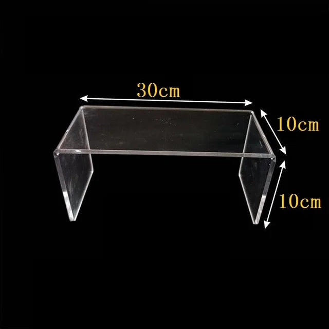 U-Shape Acrylic Display Risers – 15 Sizes | Jewelry & Figures
