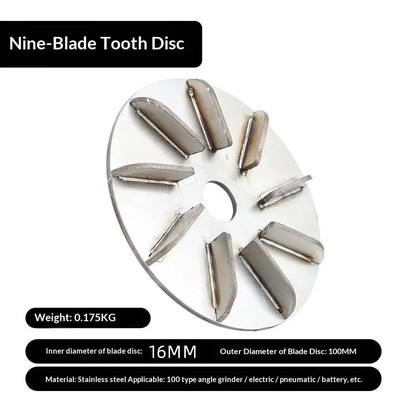 Livestock Dehairing Blade Disc – Stainless Steel for Cattle & Sheep
