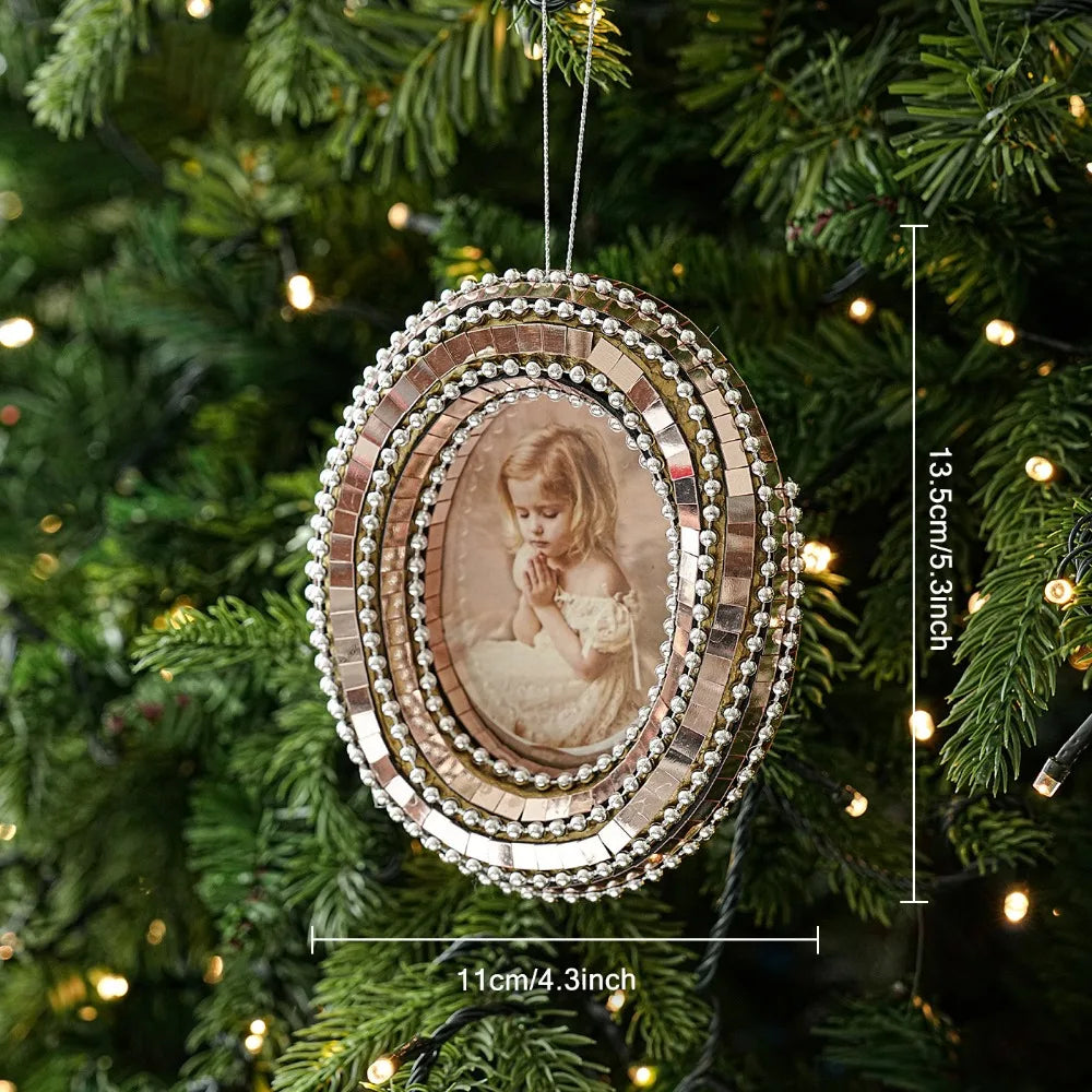 Mirror Disco Ball Christmas Ornament – Hanging Pendant Decor