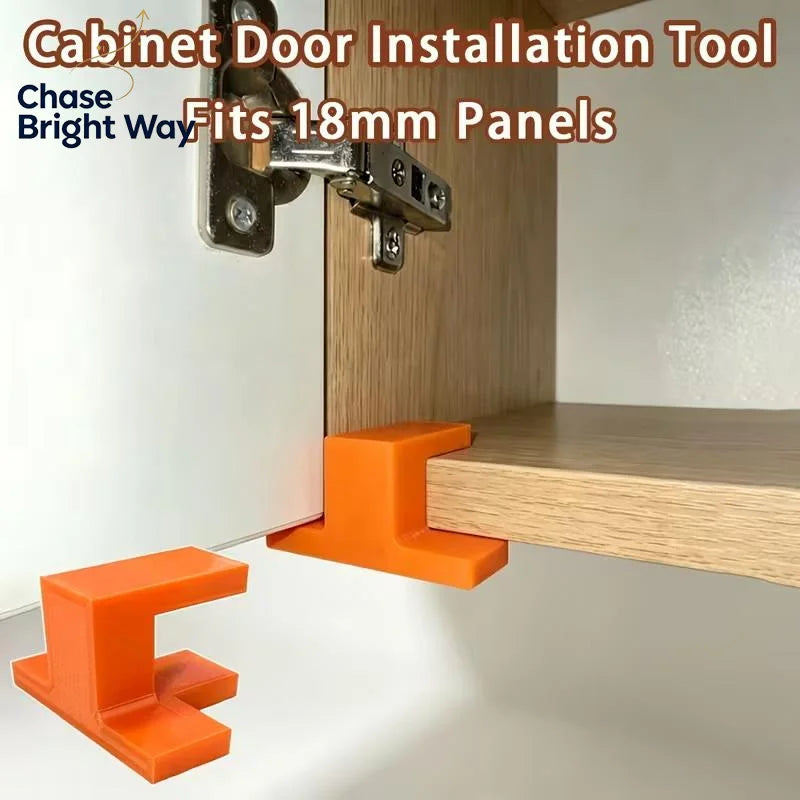 T-Type Cabinet Door Installation Jig & Corner Bracket Clamp