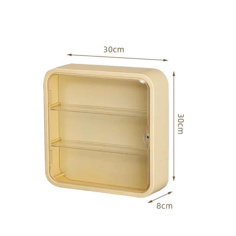 Transparent Dust-Proof Display Case for Action Figures | Wall Rack
