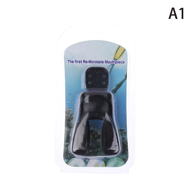 Silicone Scuba Snorkel Mouthpiece – Moldable Bite Regulator