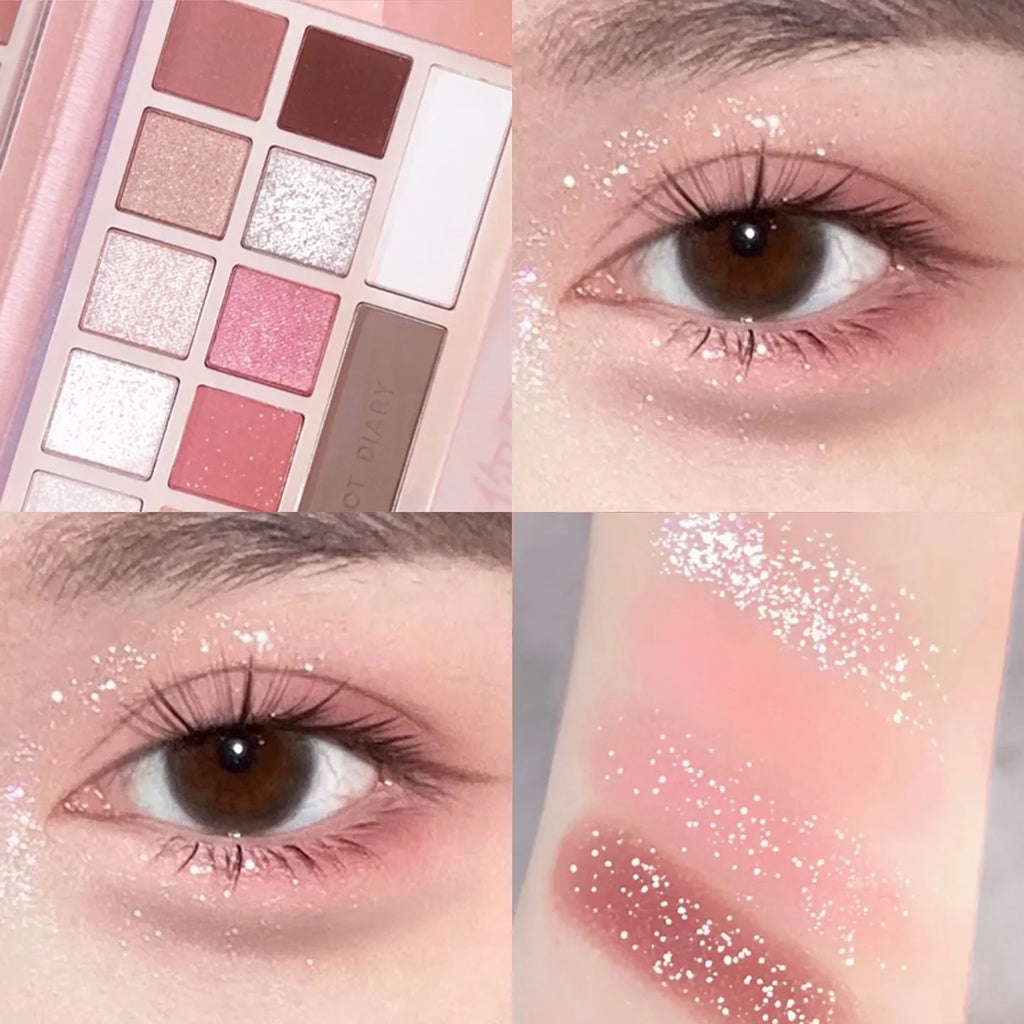 Perfect Diary All-in-One Face Palette – Eyeshadow Blush Contour