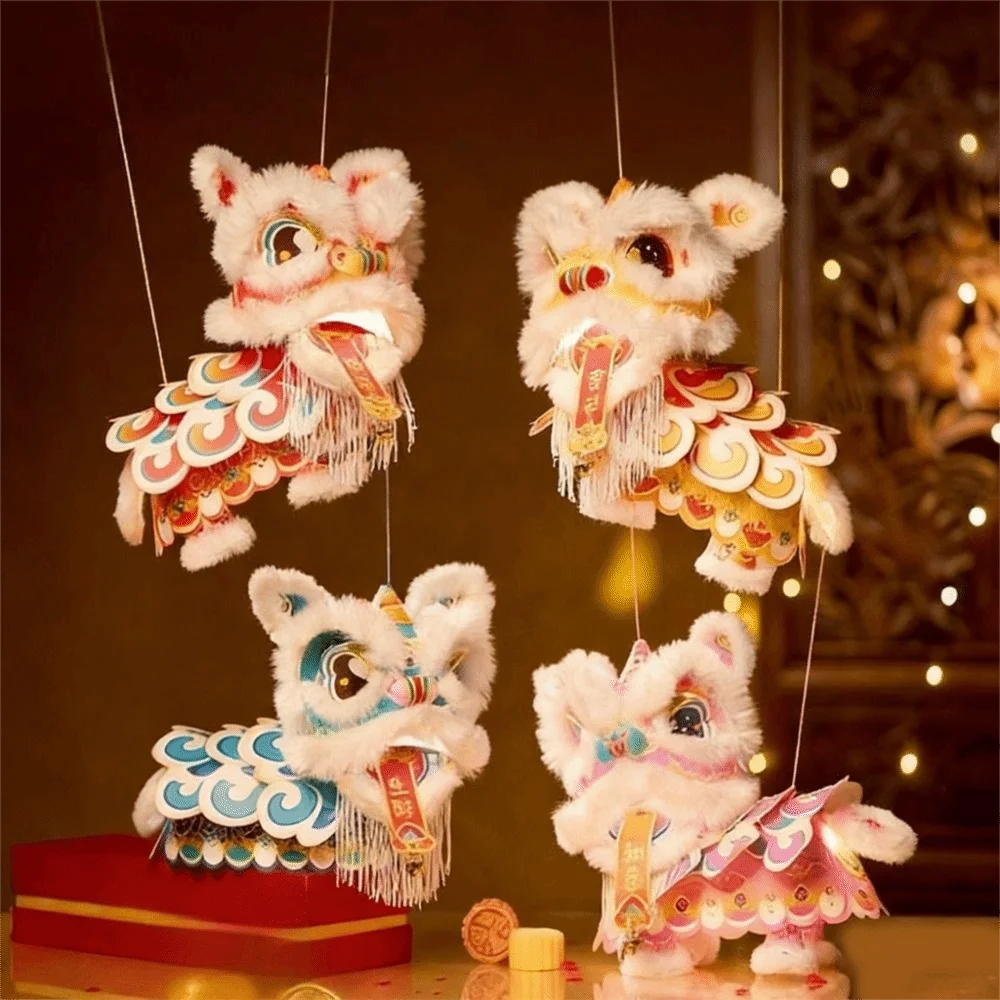 DIY Lion Dance Lantern – Lunar New Year Hanging Ornament