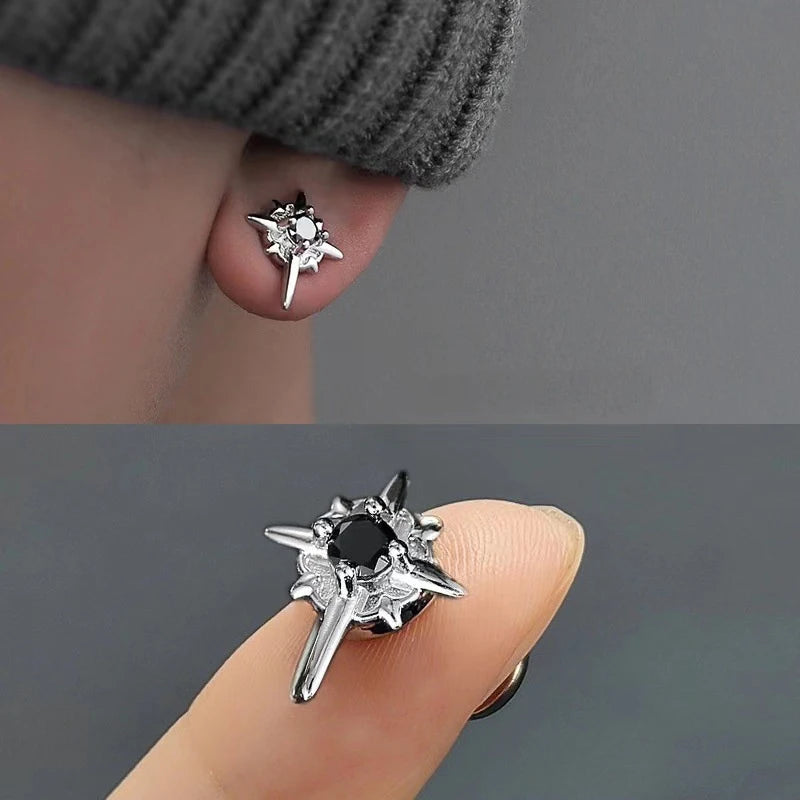 North Star Magnetic Clip-On Earrings | No Piercing Studs
