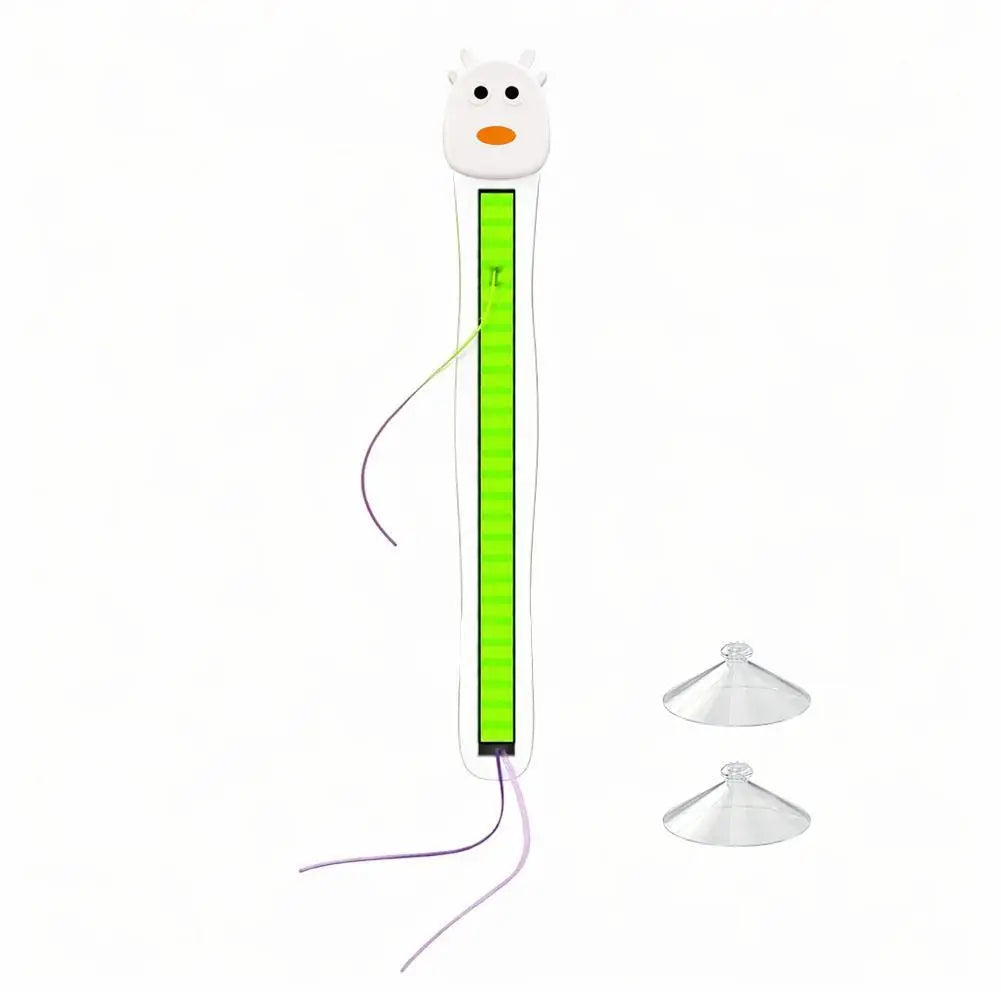 Wall-Mounted Auto Swing Cat Teaser Toy | USB Interactive