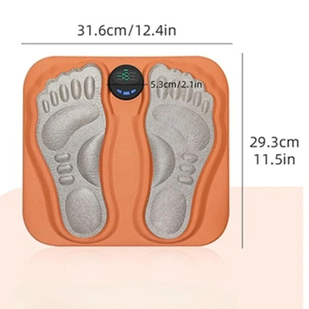 Rechargeable Electric Foot Massage Pad – 6 Modes & 15 Levels