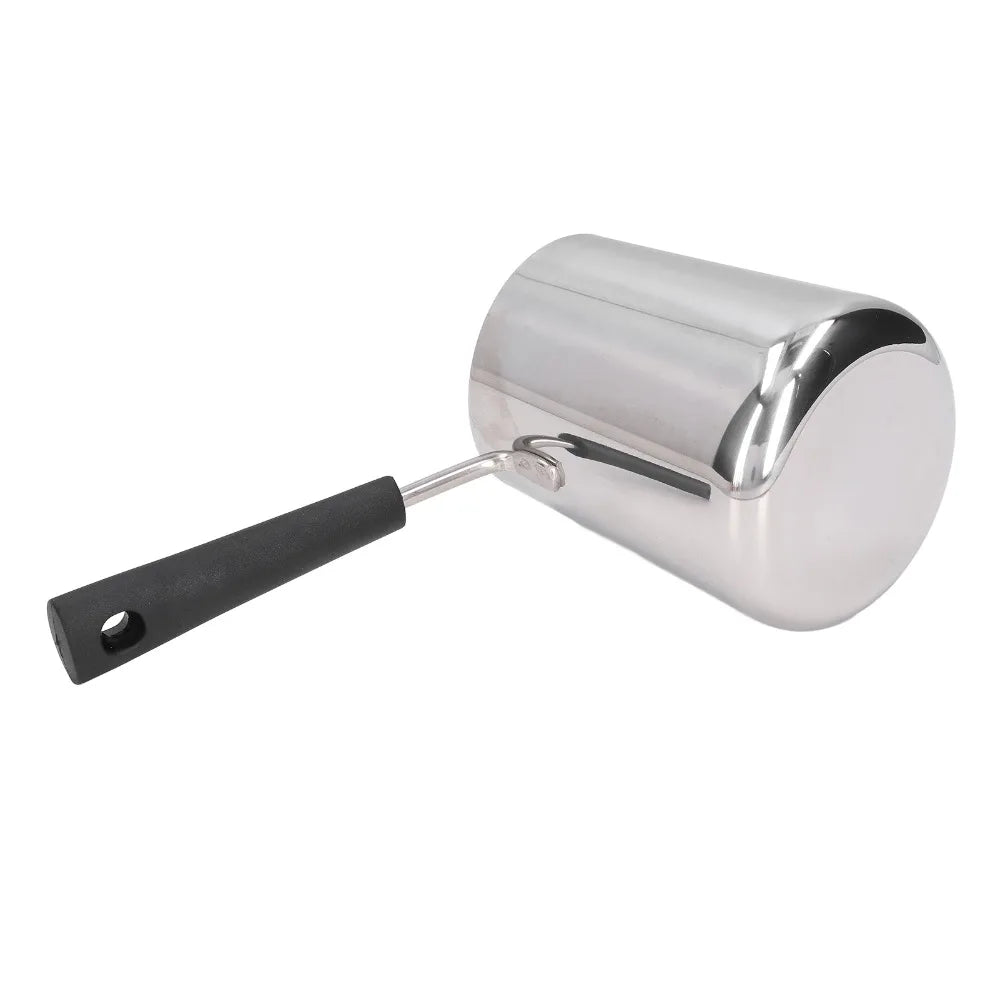 Stainless Steel Turkish Coffee Pot – 600ml Milk & Butter Warmer
