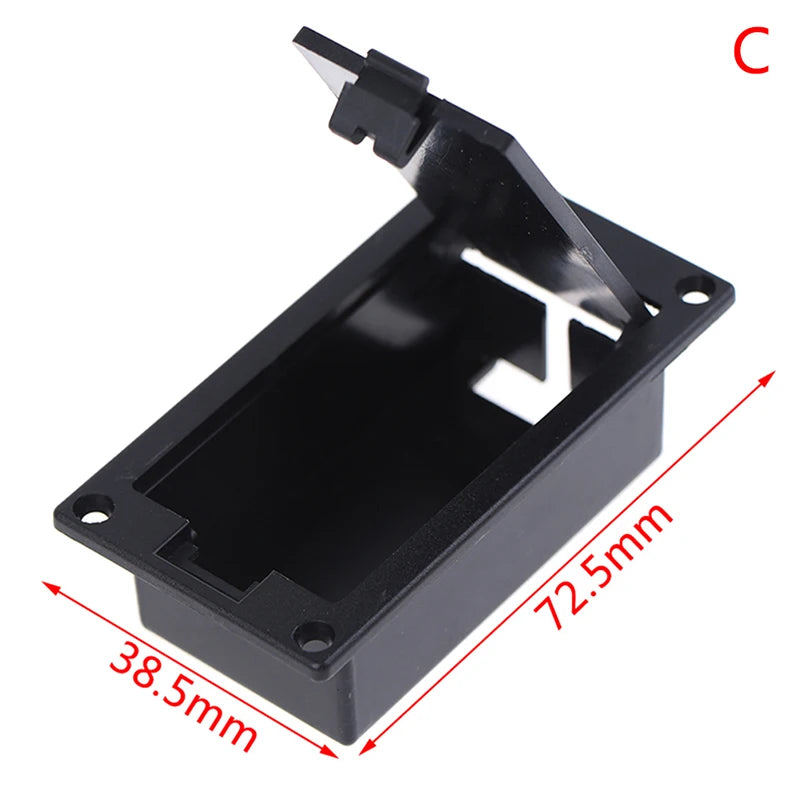 Active Bass Guitar 9V Battery Box Holder – Plug, Cable & Cover