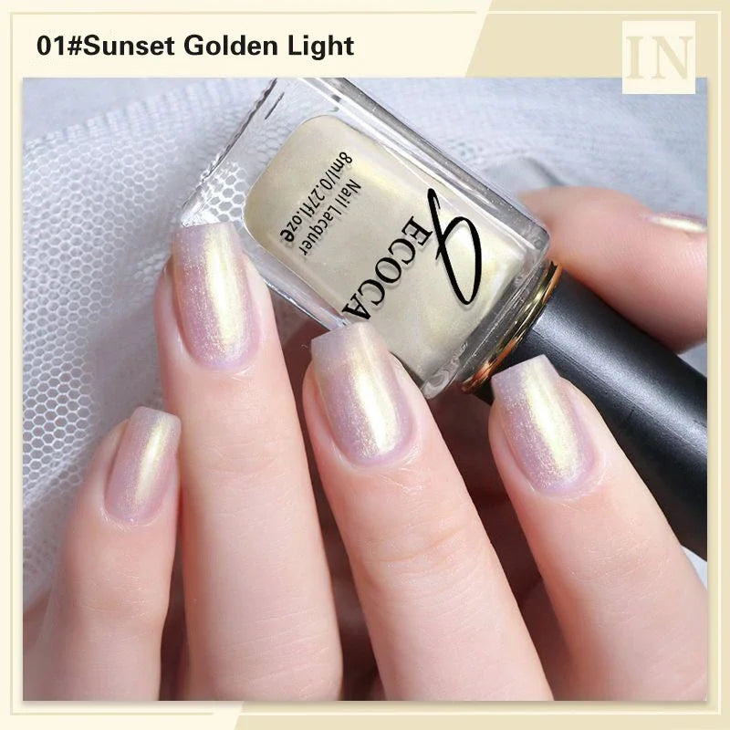 Glitter Gel Nail Polish – Aurora UV LED Soak Off Semi Permanent