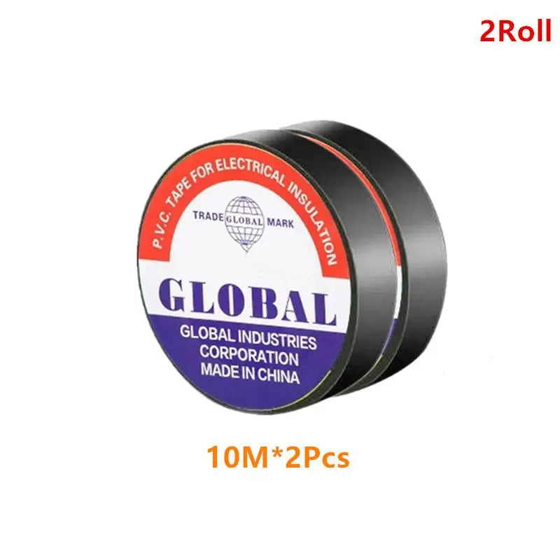 Flame Retardant PVC Electrical Insulation Tape | 1–10 Rolls 10M