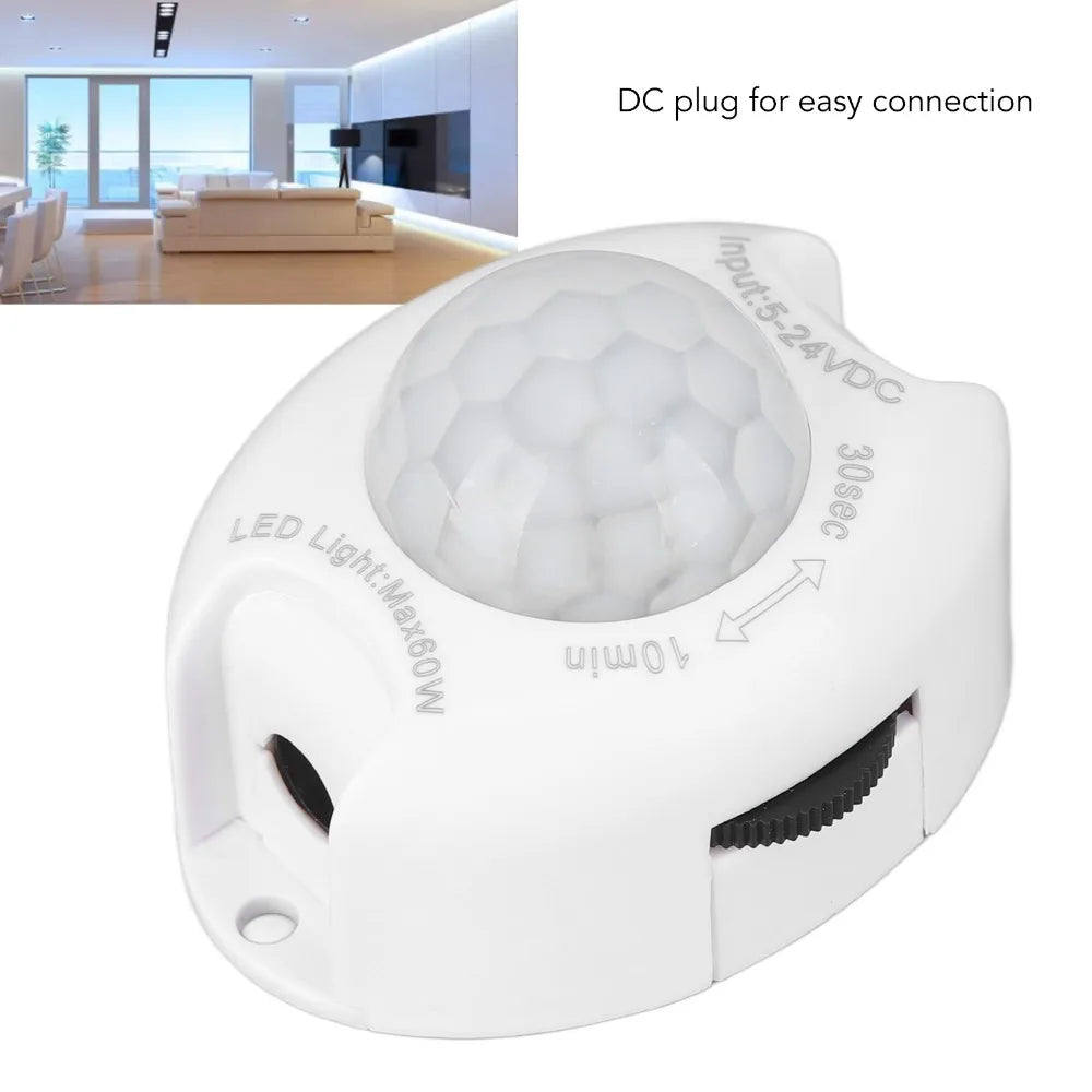 PIR Motion Sensor Switch DC 5-24V 60W Infrared Induction Switch