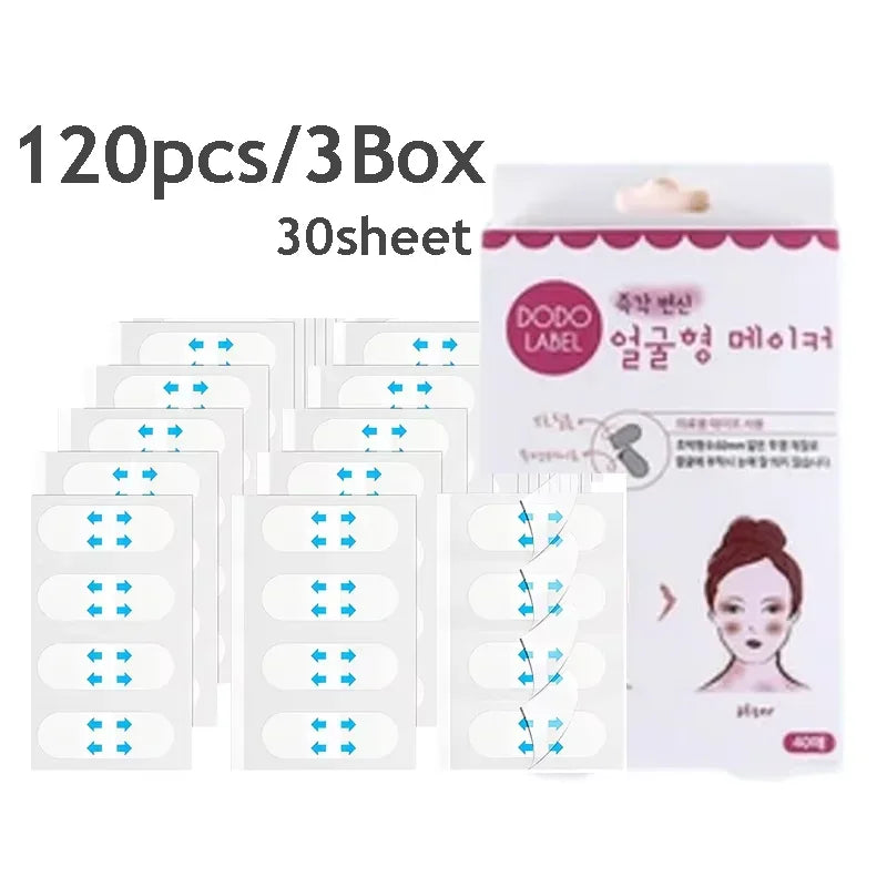 V-Lift Face Tape – Invisible Adhesive Lifting Patches 20 Sheets