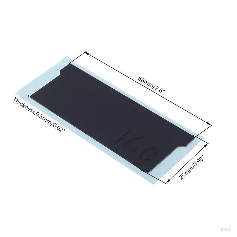 Copper Heatsink Cooling Sticker for Laptop RAM – 66x25mm