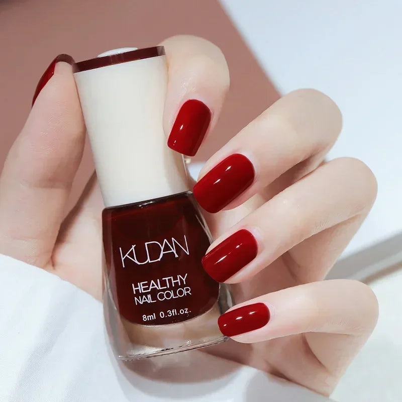 Handaiyan 8ml Water-Based Nail Polish – No Lamp Quick Dry