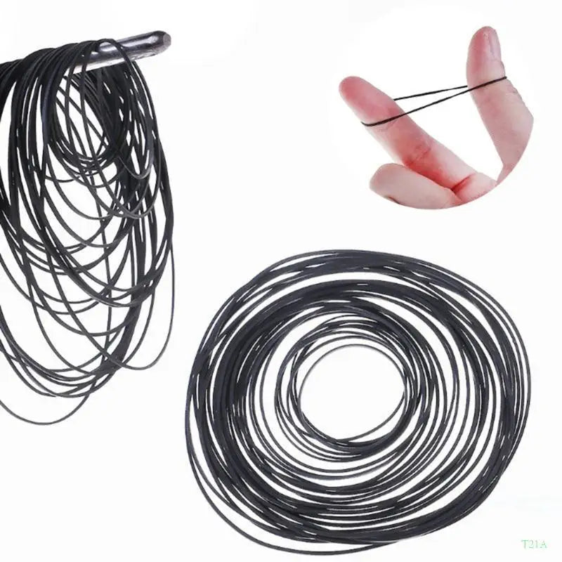 5-Pack 0.6mm Square Rubber Drive Belts – Cassette CD VCR