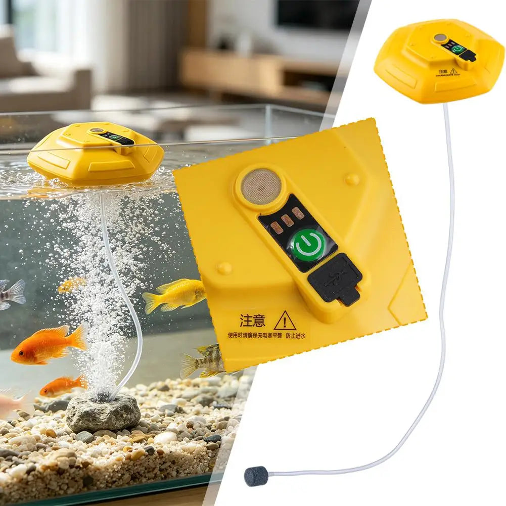 Floating Bait Aerator – Rechargeable Quiet Live Bait Oxygen Pump