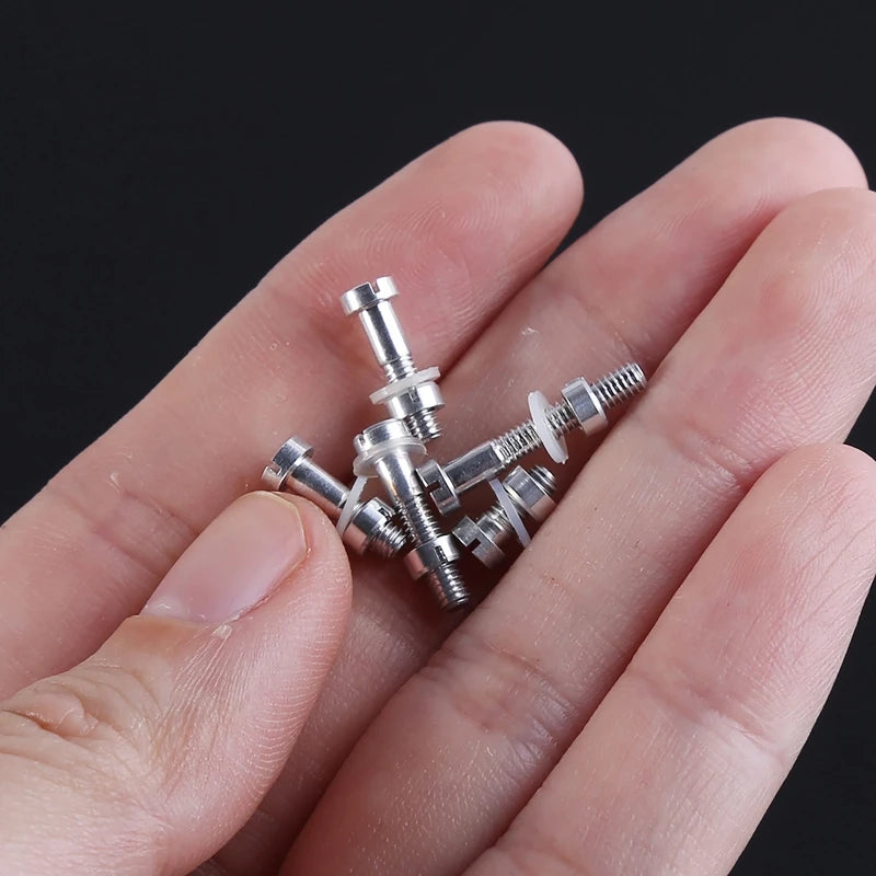 M2.5 Turntable Headshell Cartridge Mounting Screws – Aluminum