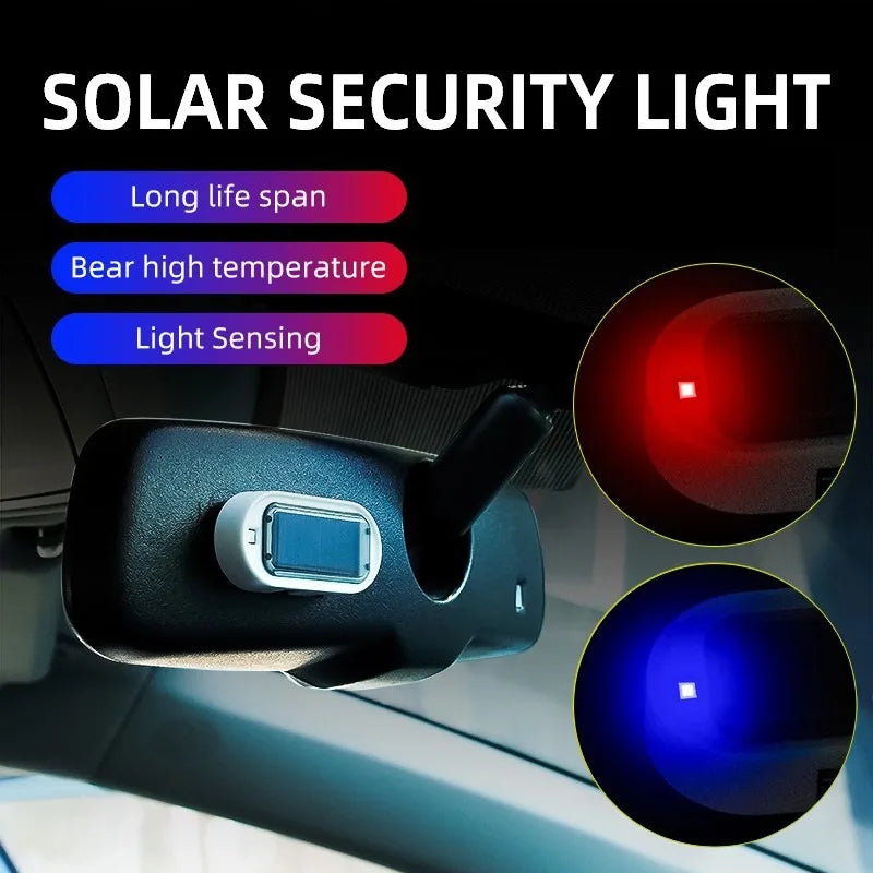 Solar LED Security Strobe Light – Car Motorcycle Truck