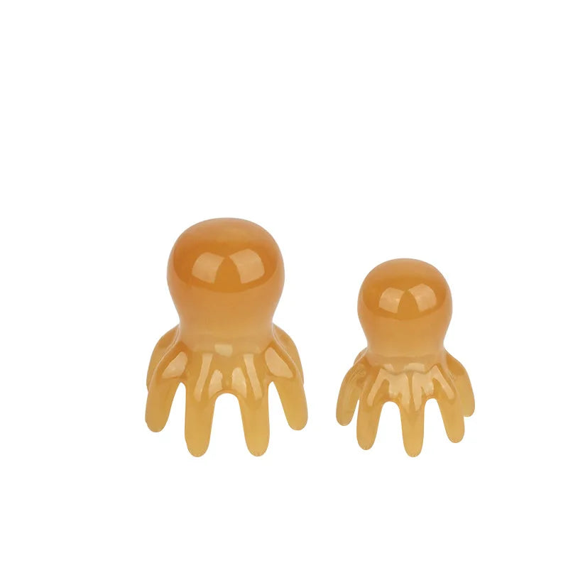 Octopus Head Massager Comb – Portable Scalp Massage Tool