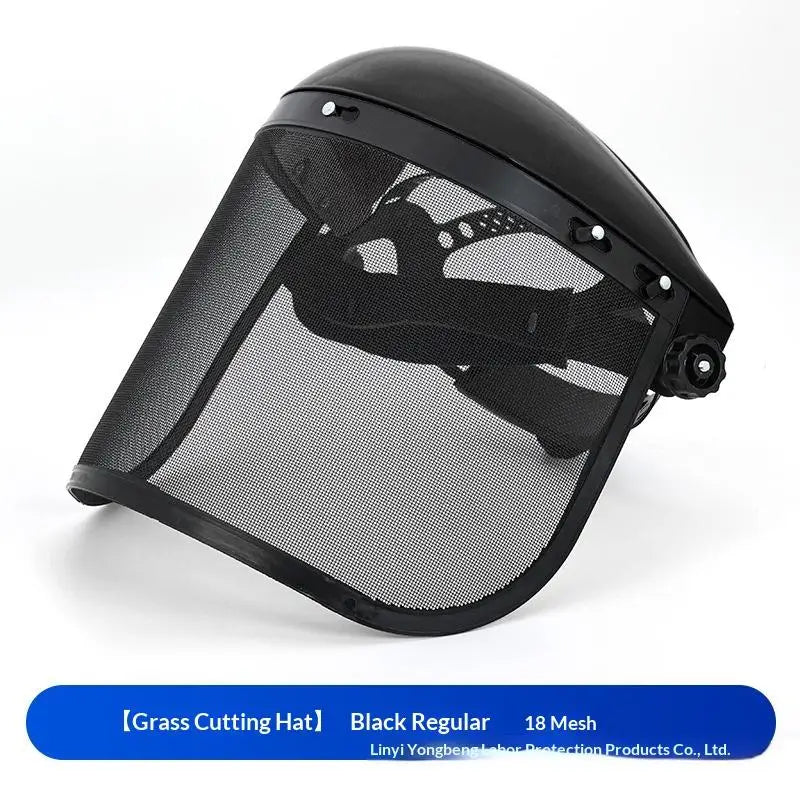 Garden Trimmer Safety Helmet with Full Face Mesh Mask