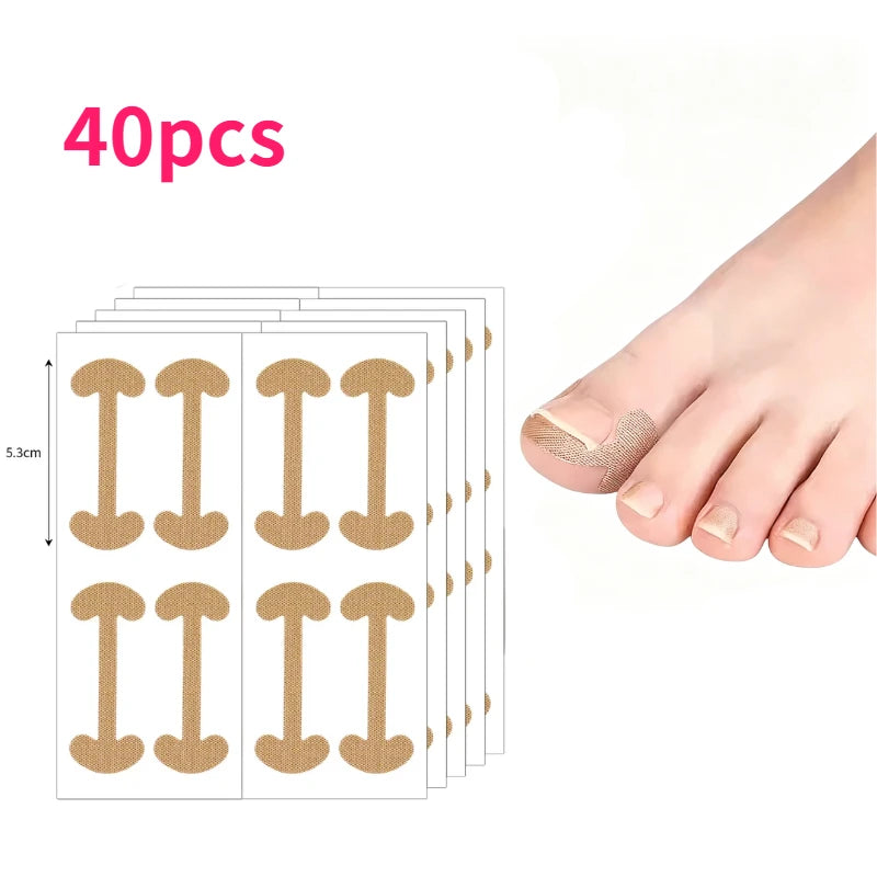 Toenail Correction Strips – Waterproof Elastic Nail Stickers