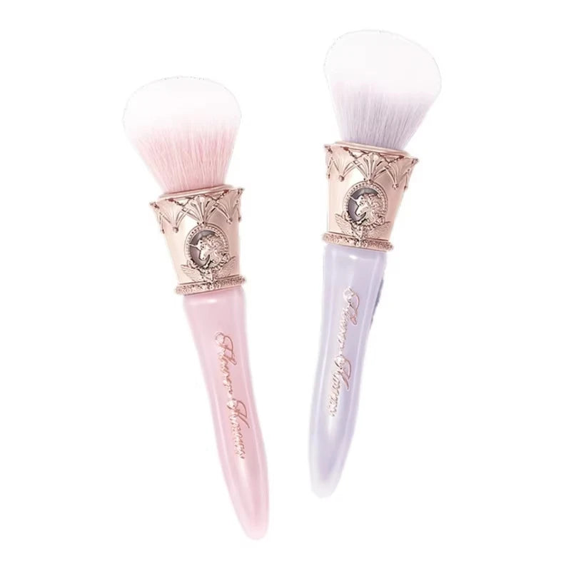 Flower Knows Shell Pearl Blush & Highlighter Makeup Brush
