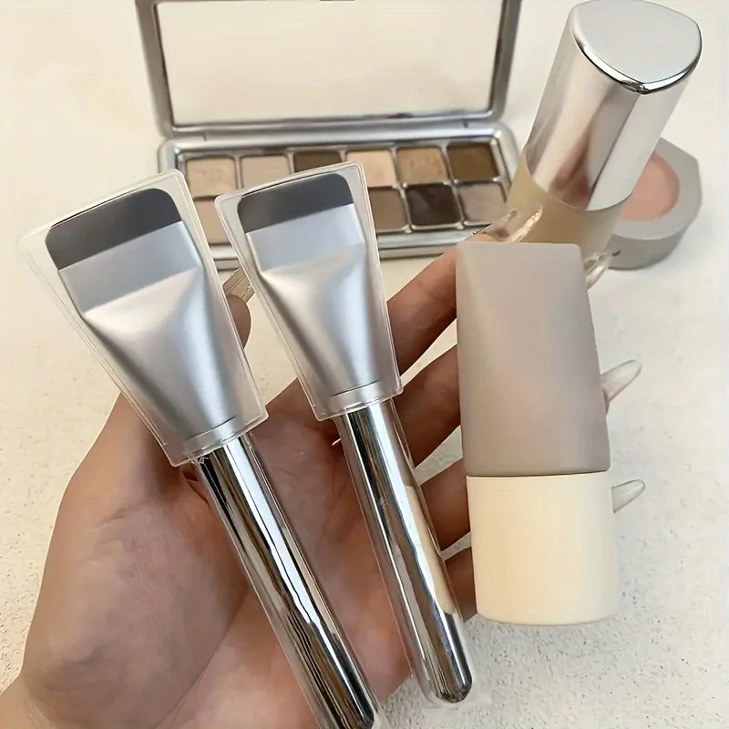 Ultra Fine Flat Foundation Brush – Mask & Concealer Makeup Tool