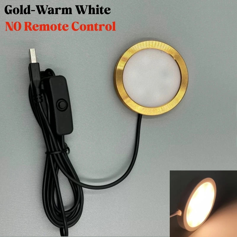 USB RGB LED Lamp Base 3W – Jewelry Display & Cabinet Light