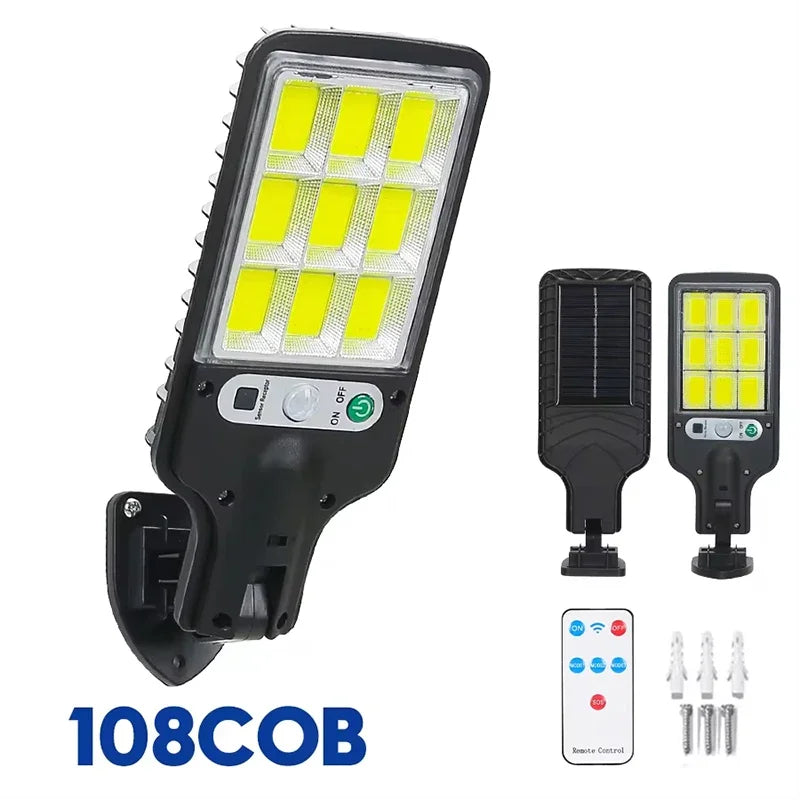 Solar Motion Sensor Outdoor Light – 9900LM 43 LED IP65