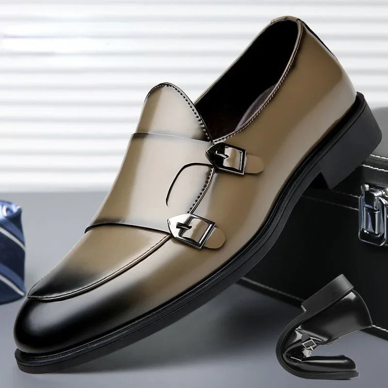 Men's Patent Leather Slip-On Dress Loafers | Wedding & Party