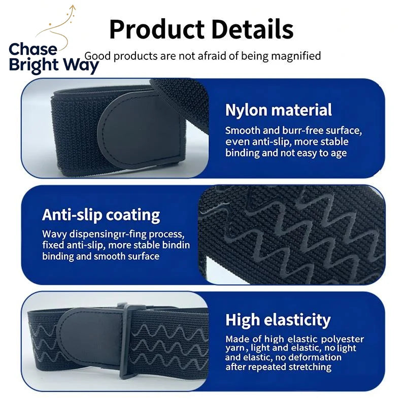 Anti-Slip Elastic Bundling Straps – Reusable Adjustable Ties