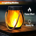 Solar Flame Hanging Lantern – 3D Flickering LED IPX4 Outdoor