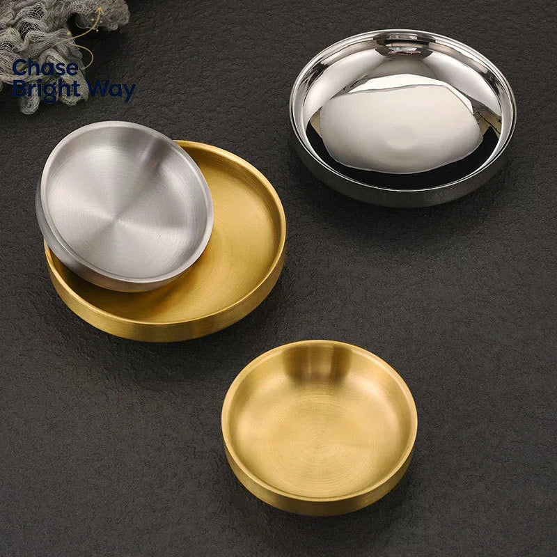 Stainless Steel Dipping Bowl – Hot Pot Sauce & Serving Dish