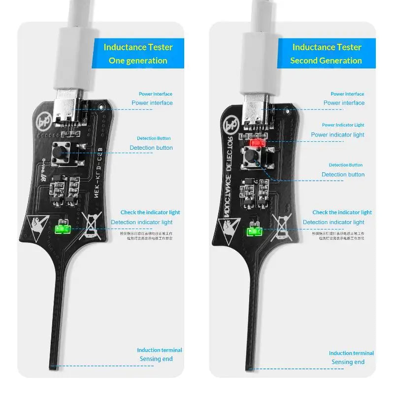 Type-C Inductance Tester – Electromagnetic Coil Fault Detector