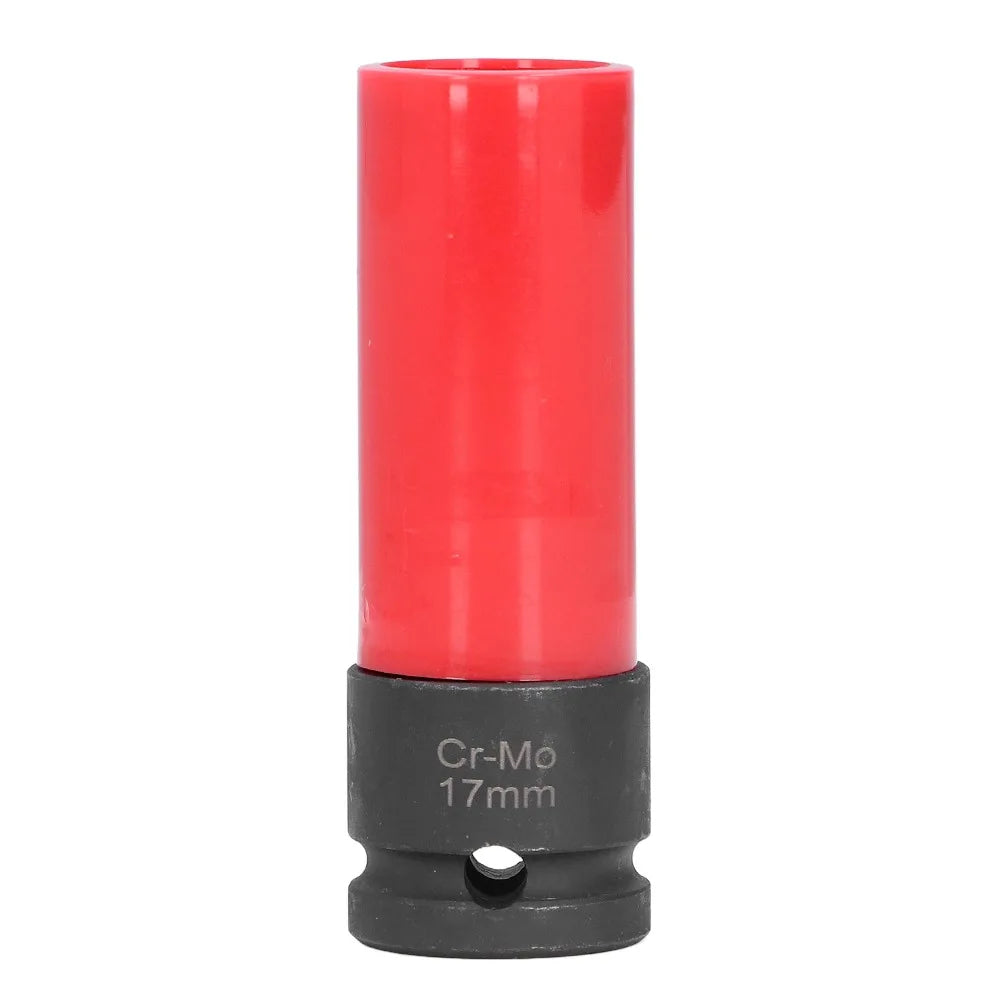 17mm Flower Lug Nut Socket – 1/2" Drive Anti-Theft Tool