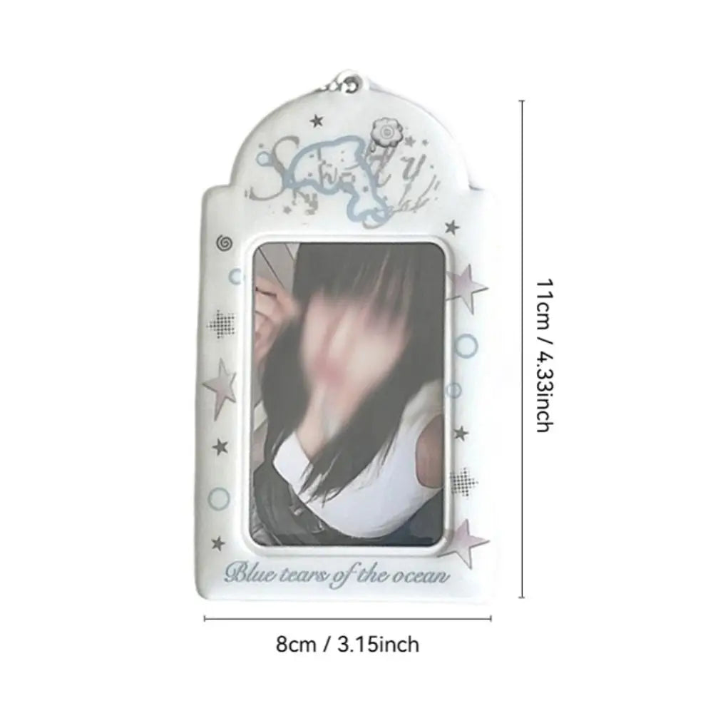 Y2K Kpop Photocard Holder – PVC Mini Idol Photo Card Album