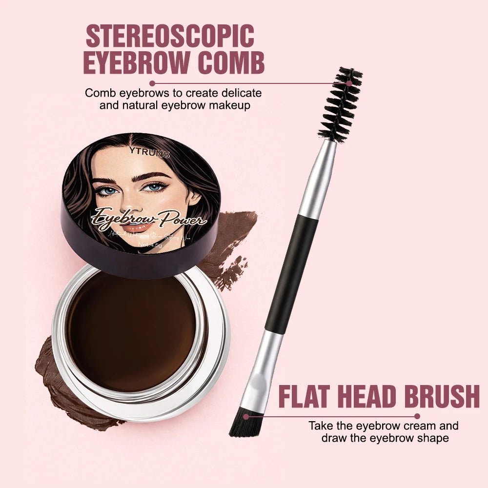 YTRUNS Tinted Brow Gel – 6 Colors Waterproof Eyebrow Mascara