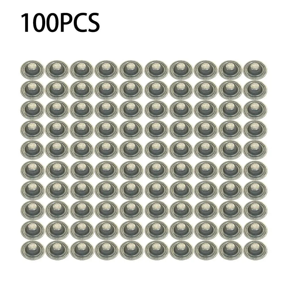 Metal Screw Caps – Waterproof Steel Bolt Covers 5–100 Pack