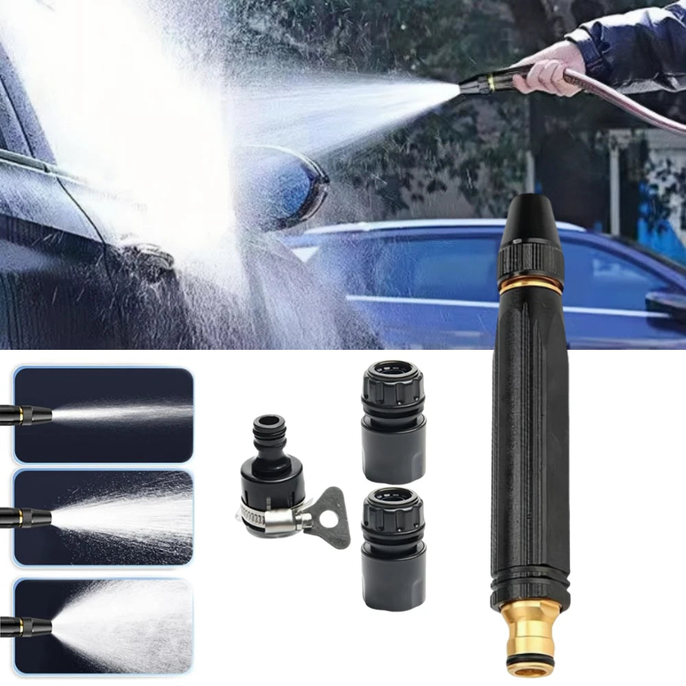 High-Pressure Garden Hose Nozzle | Multi-Mode Spray Gun