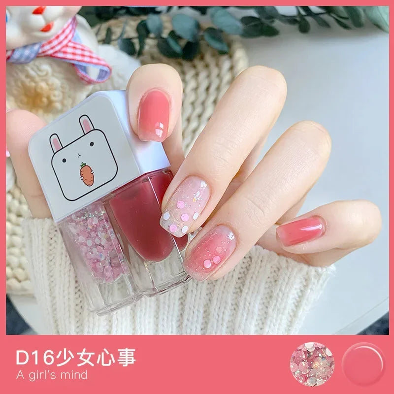 Handaiyan Jelly Nude Gel Nail Polish – 8ml UV & LED, 41 Colors