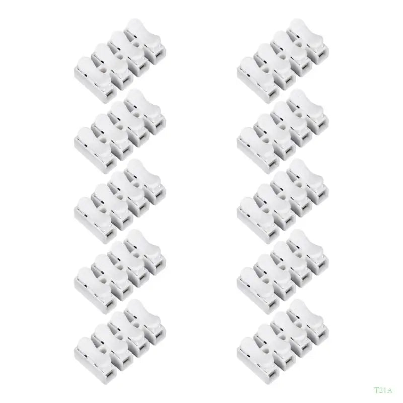T21A Press-Type Quick Wire Connector Terminals – 10-Pack
