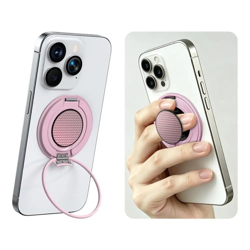 Magnetic Ring Phone Stand | 360° Rotating Aluminum Grip – SAMMY