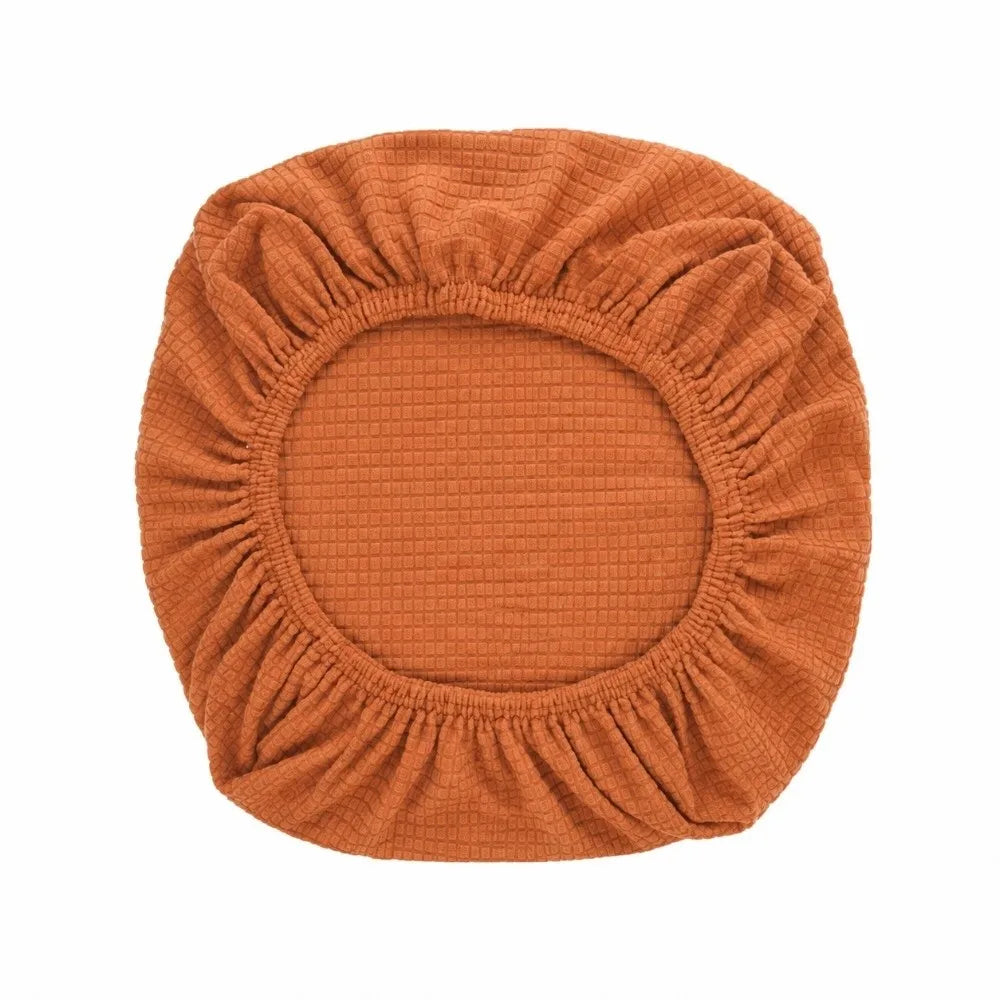 Velvet Stretch Office Chair Seat Cover – Washable Non-Slip