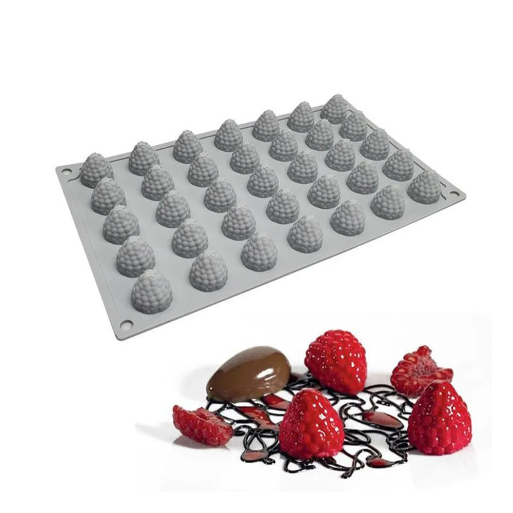 Silicone Raspberry Fondant Cake Mold – DIY Baking Decorating