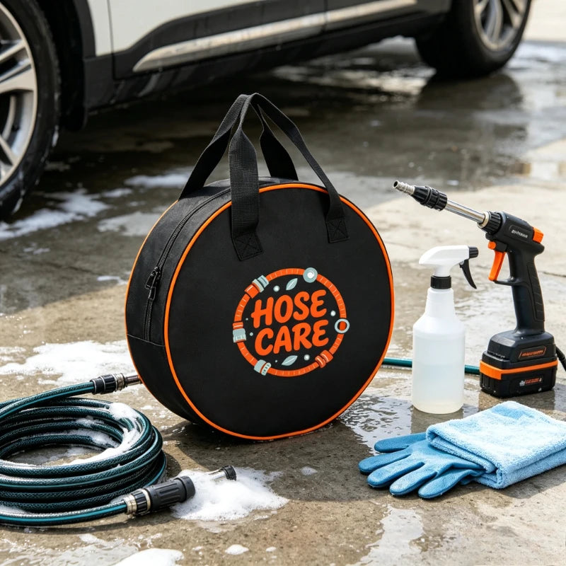 Portable Garden Hose Storage Bag – Oxford Cloth Organizer