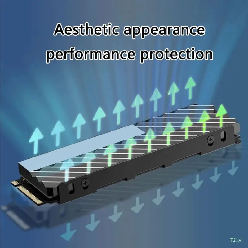 M.2 2280 NVMe SSD Metal Heatsink – Thermal Cooling Cover