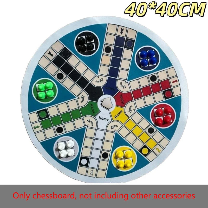 Portable Flying Chess Game for 2–6 Players | Family Board Game