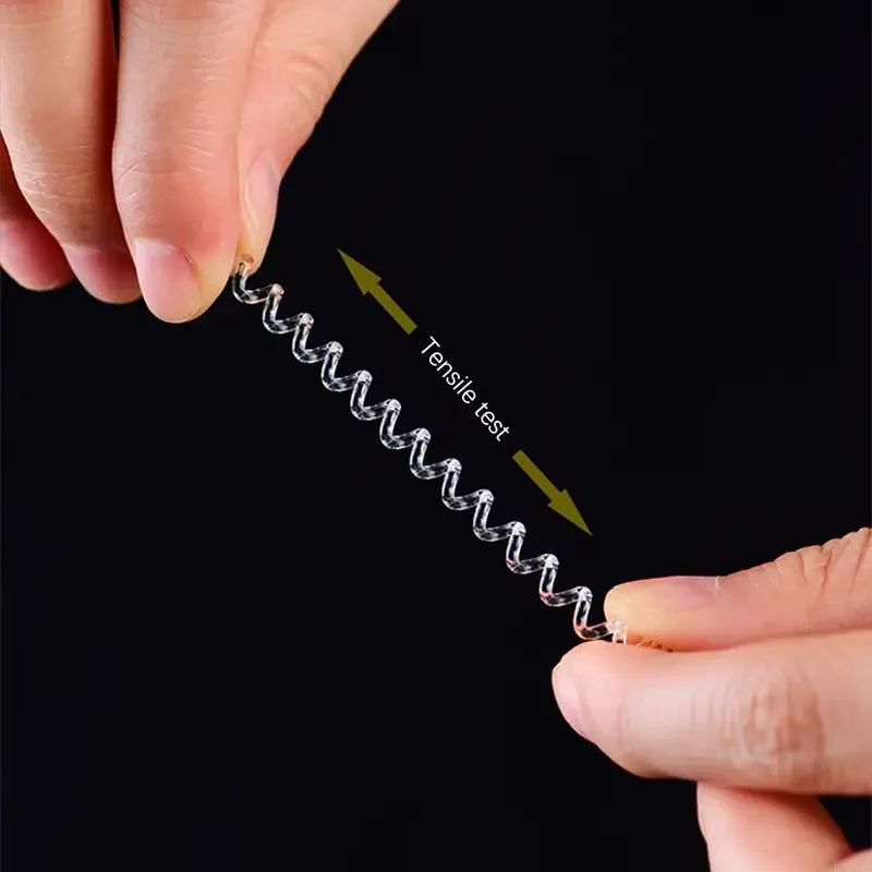 Transparent Silicone Ring Size Adjuster – Spiral Resizer Tool